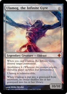 Ulamog, the Infinite Gyre Rise of the Eldrazi